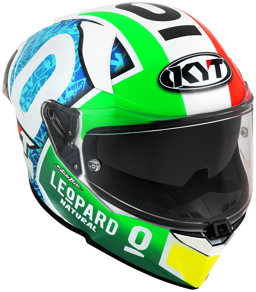 KYT R2R PRO FOGGIA MISANO 2021 REPLICA (Gloss Red Blue)