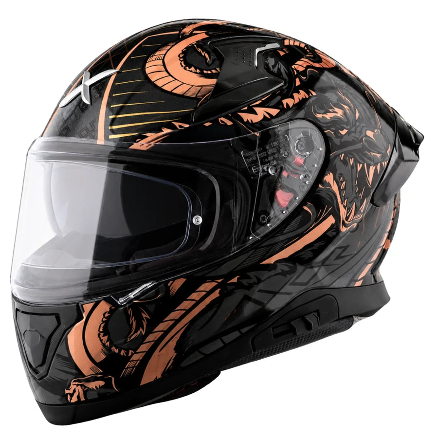 AXOR APEX SCRATCH HELMET (Gloss Black Copper)