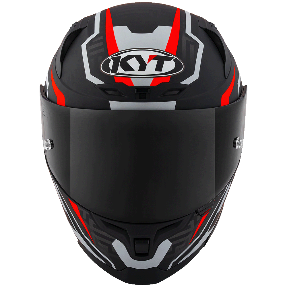 KYT STRIKER 2V #02 (Matt Black Red) - Always Riding