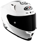 KYT STRIKER 2V LIVERY HELMET (Gloss Black White) - Always Riding