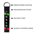1N23456 | Keychain - Always Riding