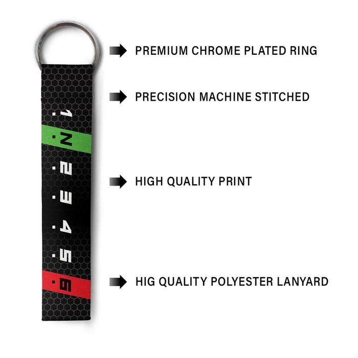 1N23456 | Keychain - Always Riding