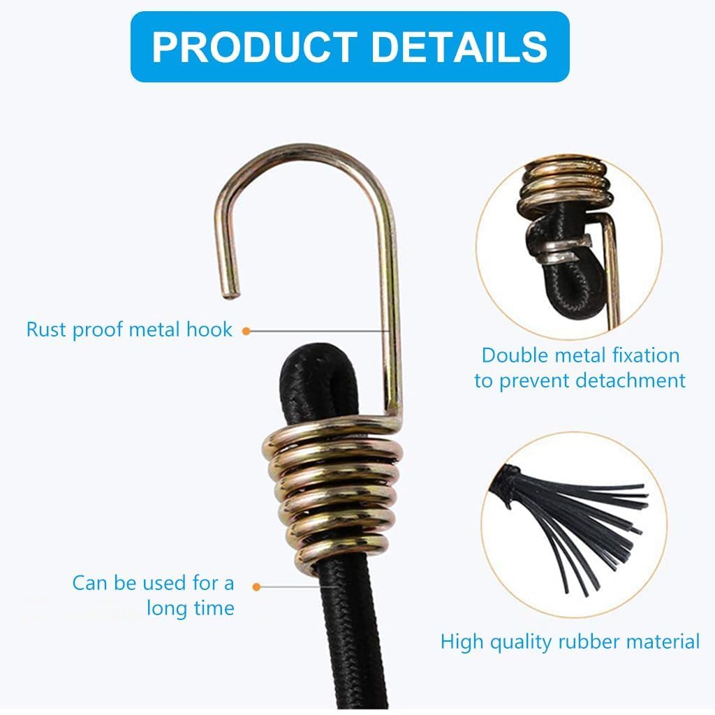 AR BUNGEE CORD BLACK - Always Riding