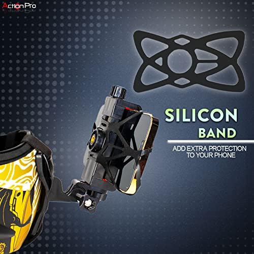 AR ACTION PRO CHIN STRAP HELMET MOUNT with MOBILE HOLDER - Always Riding