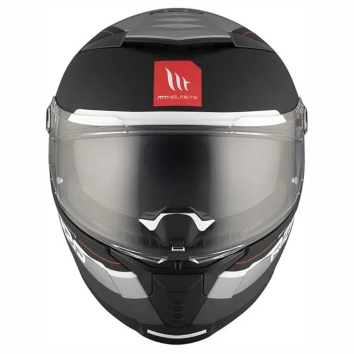MT THUNDER 4 SV R25 HELMET (Gloss Black Grey)