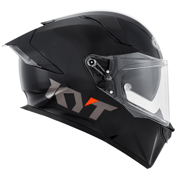 KYT R2R PRO PLAIN HELMET (Gloss Black)