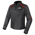 LS2 JACKET BREEZE MAN (Black Red) -CE CLASS A CERTIFIED JACKET - Always Riding