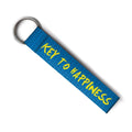 Key to Happiness | Keychain - Always Riding