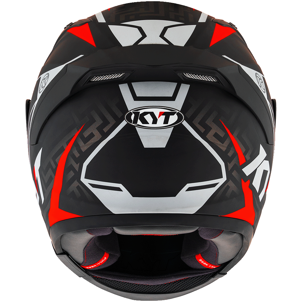 KYT STRIKER 2V #02 (Matt Black Red) - Always Riding