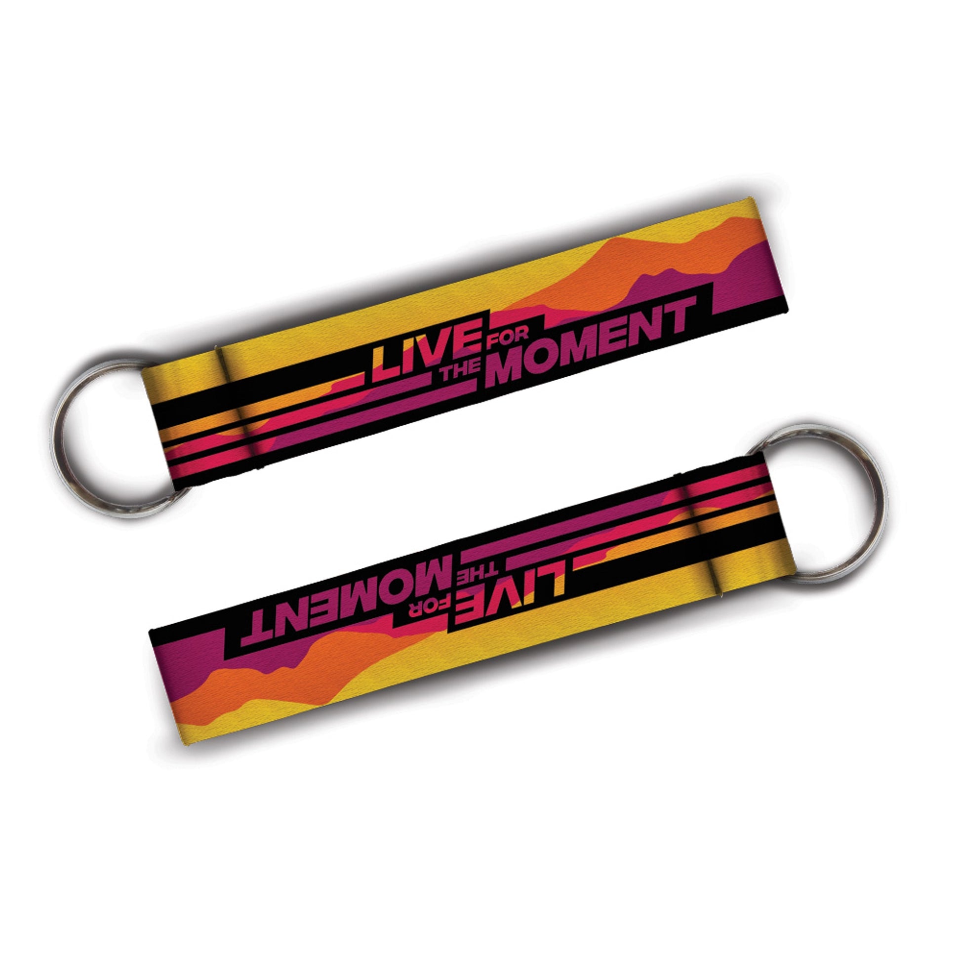 Live for the Moment | Keychain - Always Riding