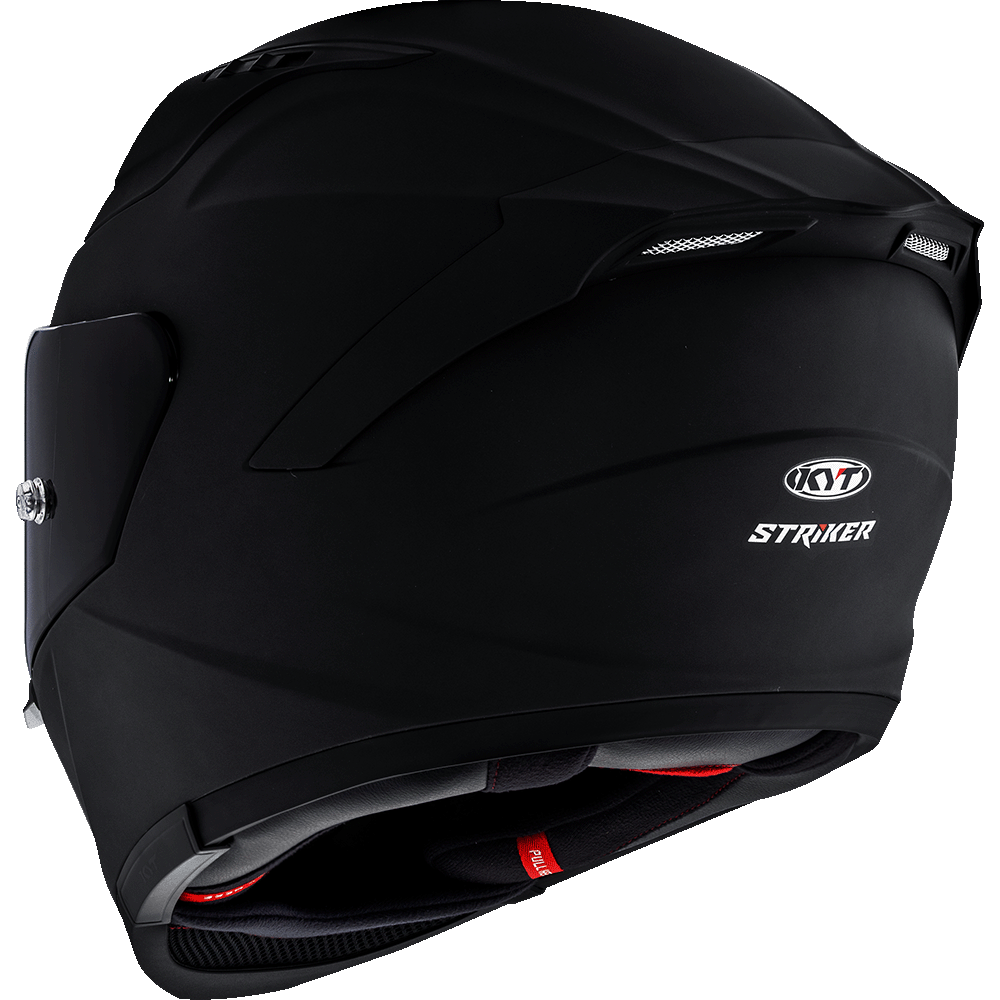 KYT STRIKER 2V PLAIN HELMET (Matt Black)