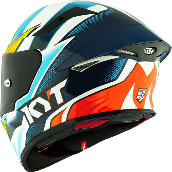 KYT TT-REVO TATI REPLICA HELMET (Gloss Blue)