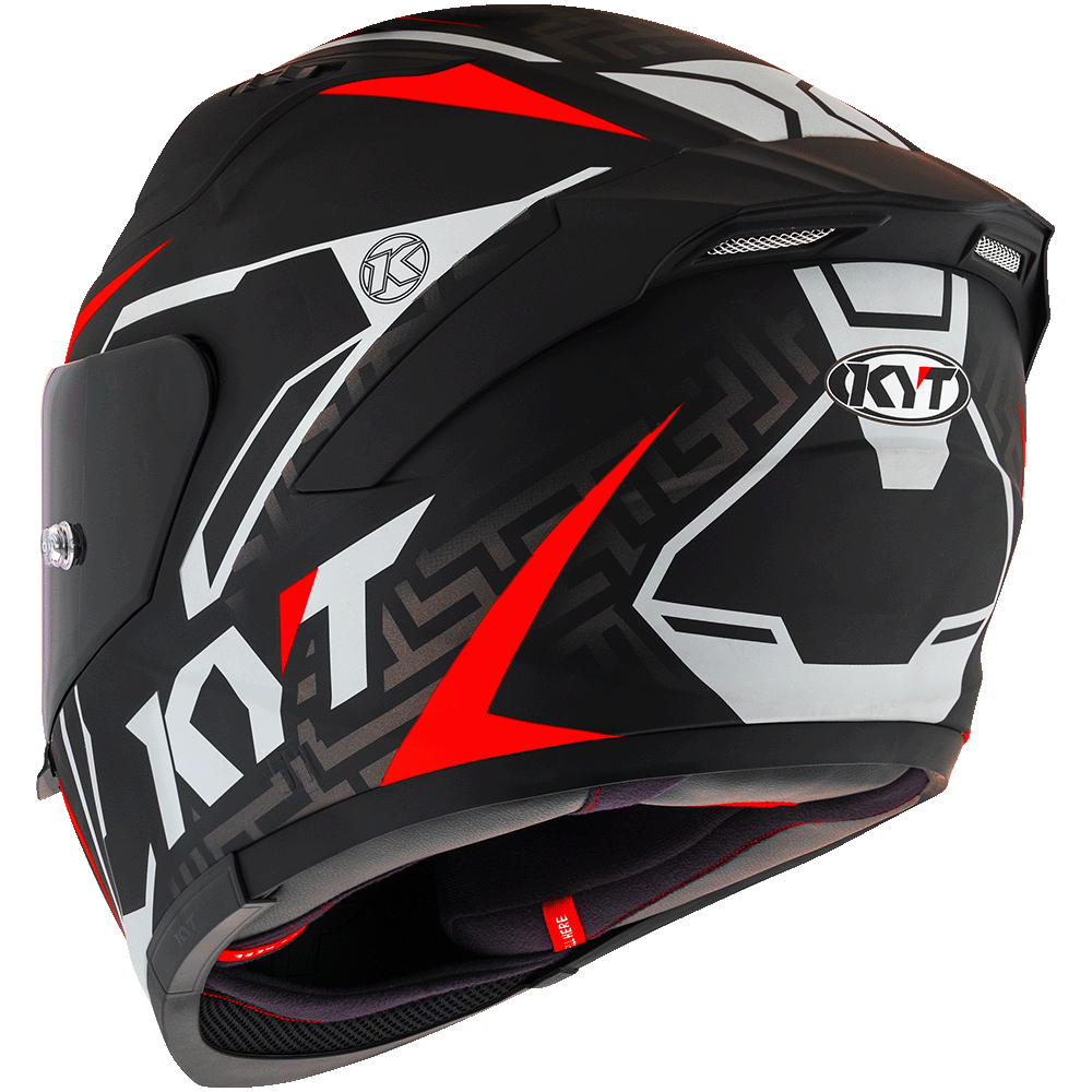 KYT STRIKER 2V #02 (Matt Black Red) - Always Riding