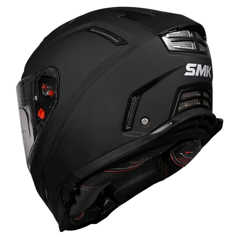 SMK AGNAR SOLID HELMET MA200 (Matt Black)