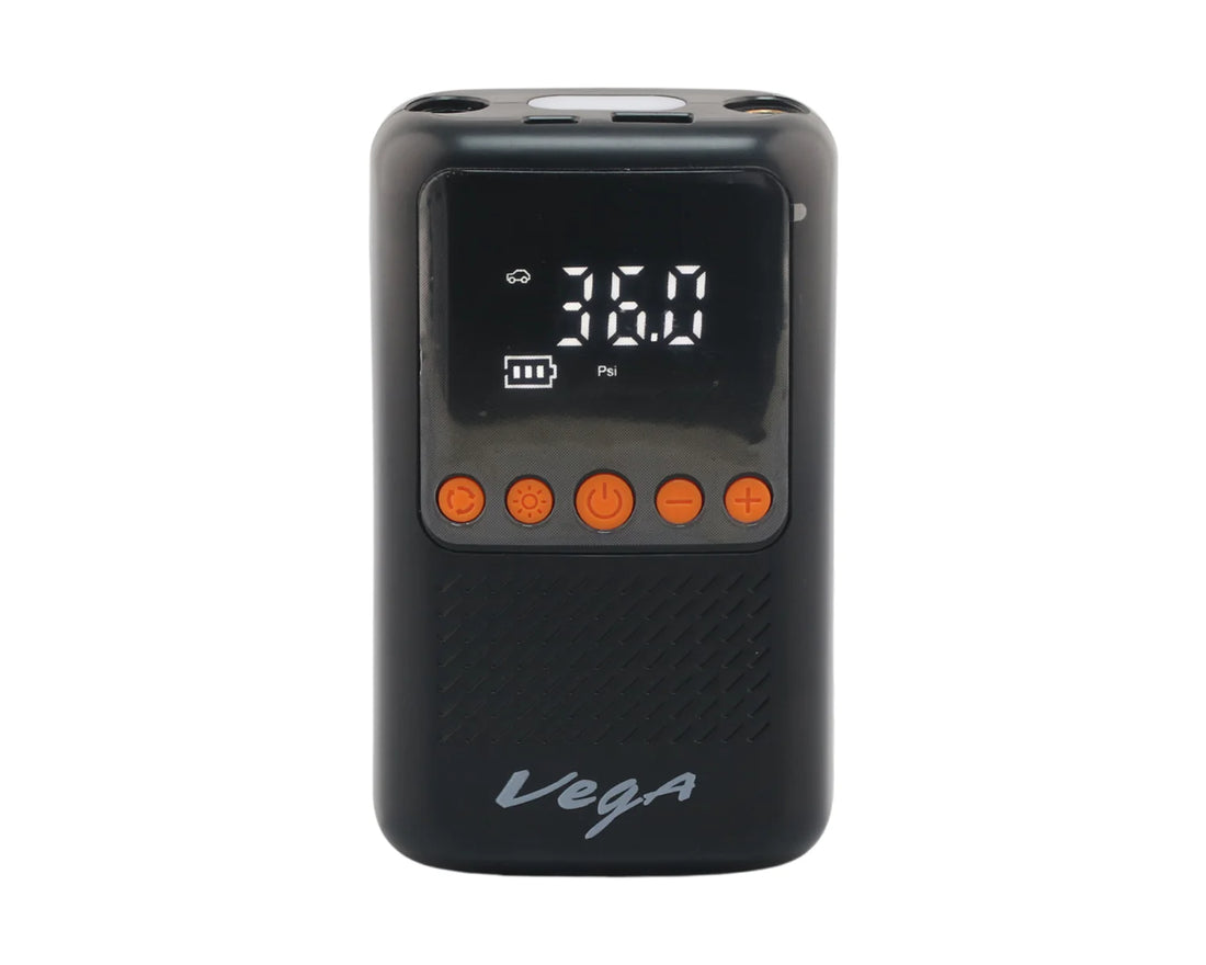 VEGA PORTABLE TYRE INFLATOR - Always Riding