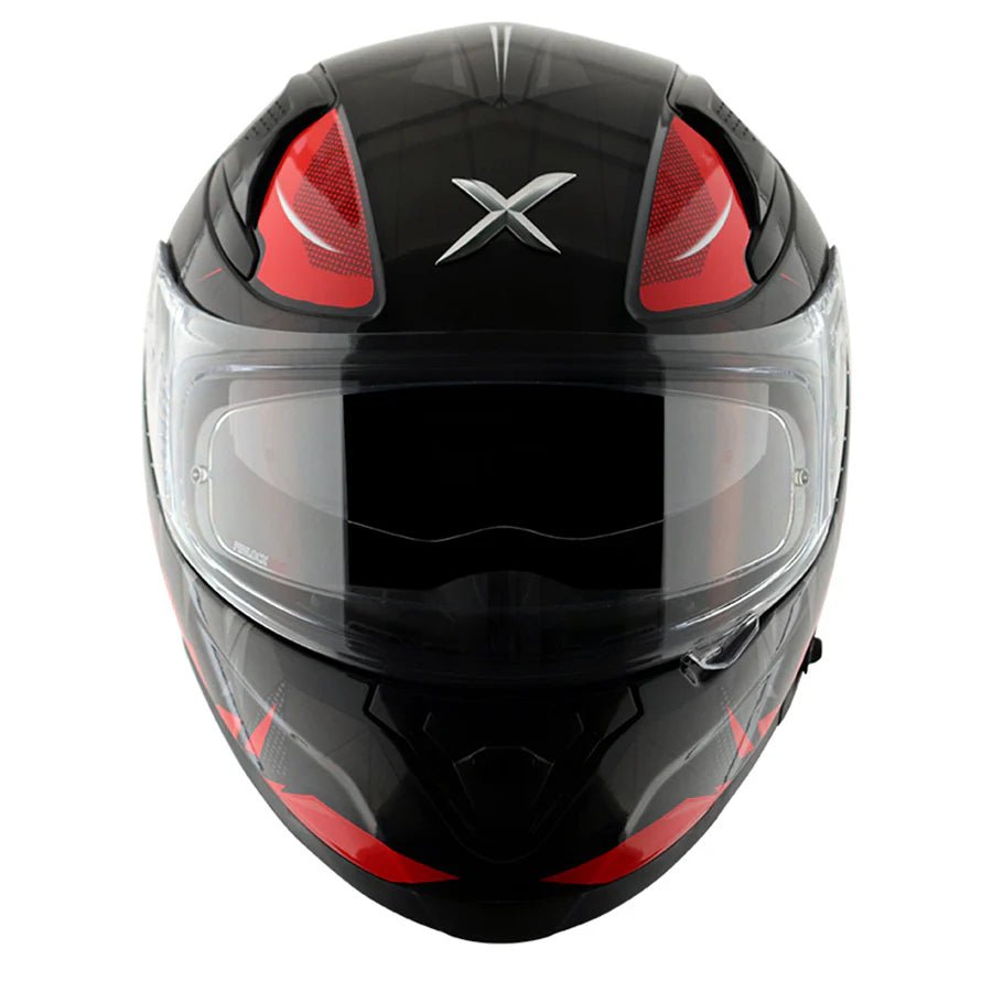 AXOR APEX HUNTER HELMET (Gloss Black Red) - AlwaysRiding
