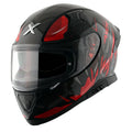 AXOR APEX HUNTER HELMET (Gloss Black Red) - AlwaysRiding