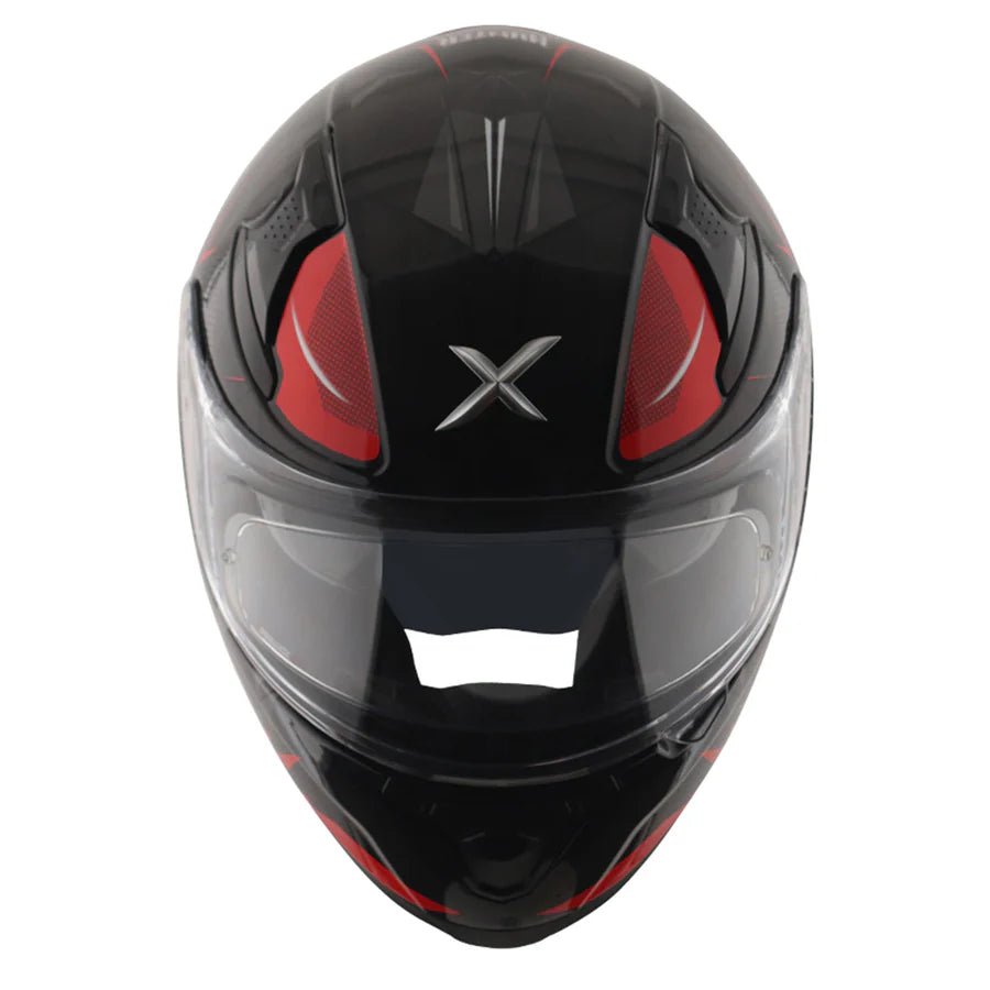 AXOR APEX HUNTER HELMET (Gloss Black Red) - AlwaysRiding