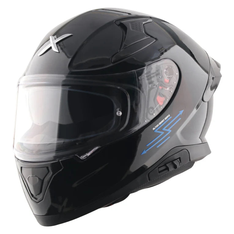 AXOR X ALTOR APEX SMART BLUETOOTH HELMET (Gloss Black)