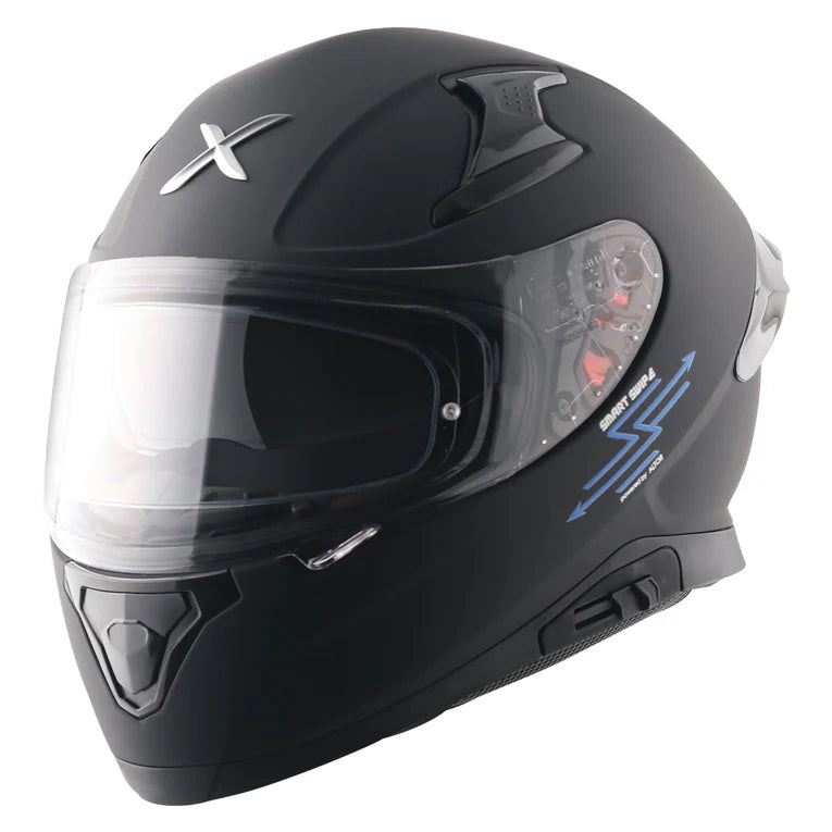 AXOR X ALTOR APEX SMART BLUETOOTH HELMET (Dull Black)
