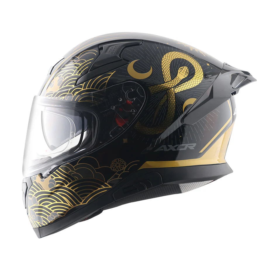 AXOR APEX INFINITY HELMET (Gloss Black Gold) - Always Riding