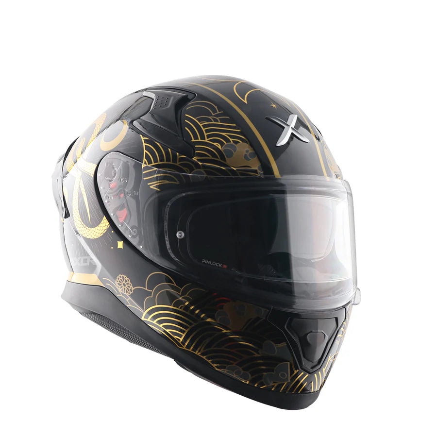 AXOR APEX INFINITY HELMET (Gloss Black Gold) - Always Riding