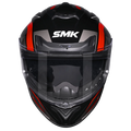 SMK TYPHOON AZONIX HELMET MA263 (Matt Grey Red) - Always Riding