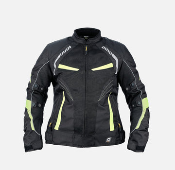 SOLACE ASMI LADIES JACKET V3.0 (Black Neon) - Always Riding