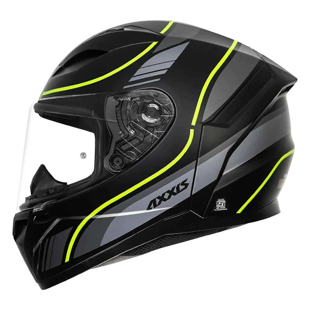 AXXIS SEGMENT NEYVA HELMET (Matt Black Neon)