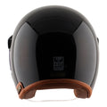 AXOR RETRO JET HELMET (Gloss Black) - AlwaysRiding
