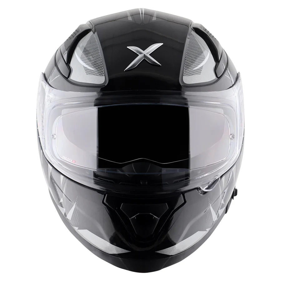 AXOR APEX HUNTER HELMET (Gloss Black Grey) - AlwaysRiding