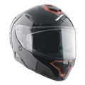 AXOR BRUTALE CORSA DUAL SPOILER HELMET (Gloss Black Orange) - Always Riding