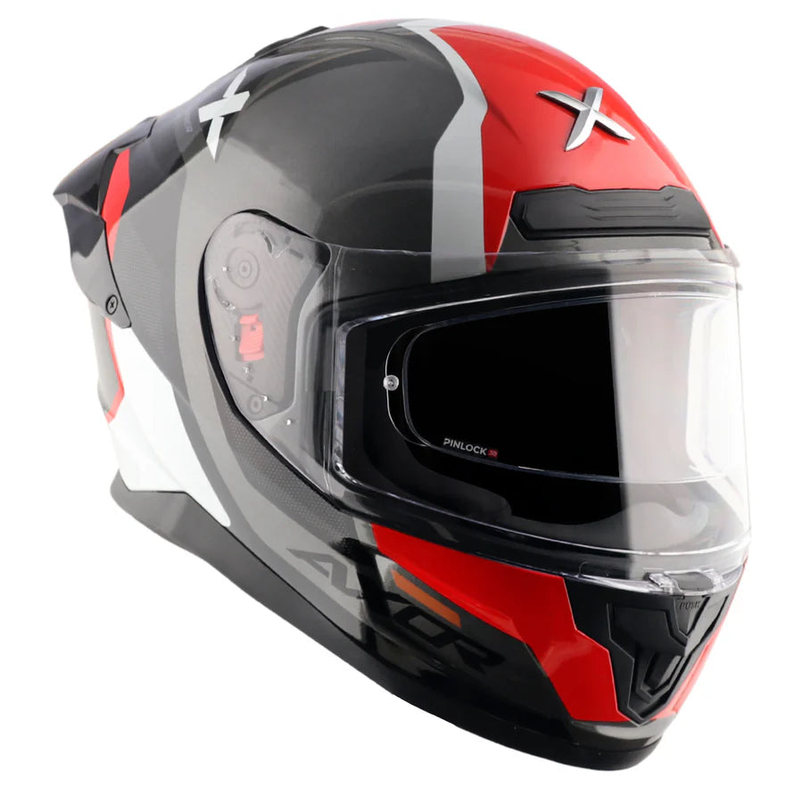 AXOR SABER SPARK HELMET (Gloss Black Red)
