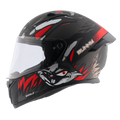 VEGA BOLT BUNNY HELMET (Gloss Black Red) - Always Riding