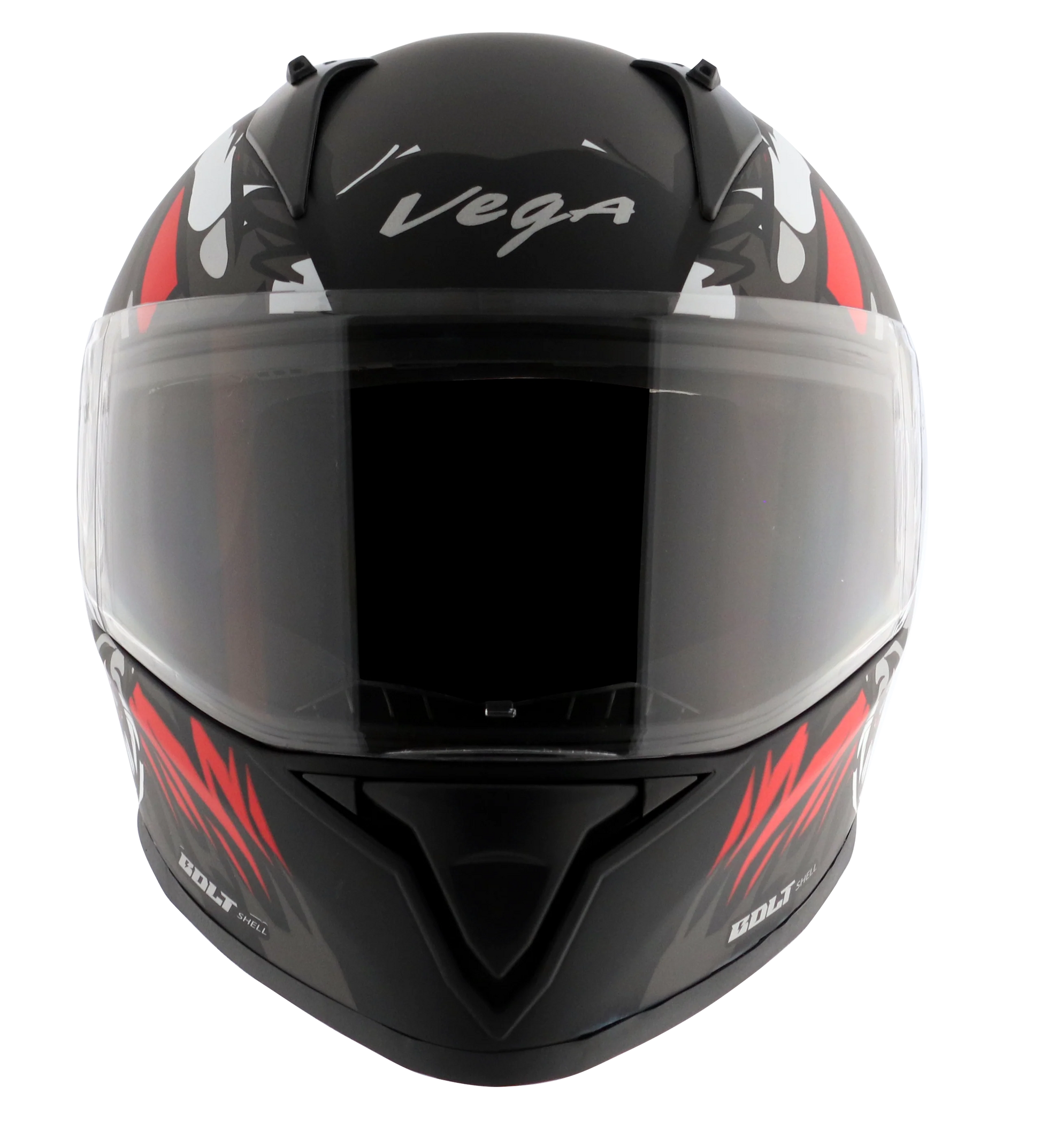 VEGA BOLT BUNNY HELMET (Dull Black Red) - Always Riding