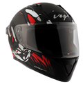 VEGA BOLT BUNNY HELMET (Dull Black Red) - Always Riding