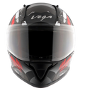 VEGA BOLT BUNNY HELMET (Gloss Black Red) - Always Riding