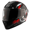 VEGA BOLT BUNNY HELMET (Gloss Black Red) - Always Riding