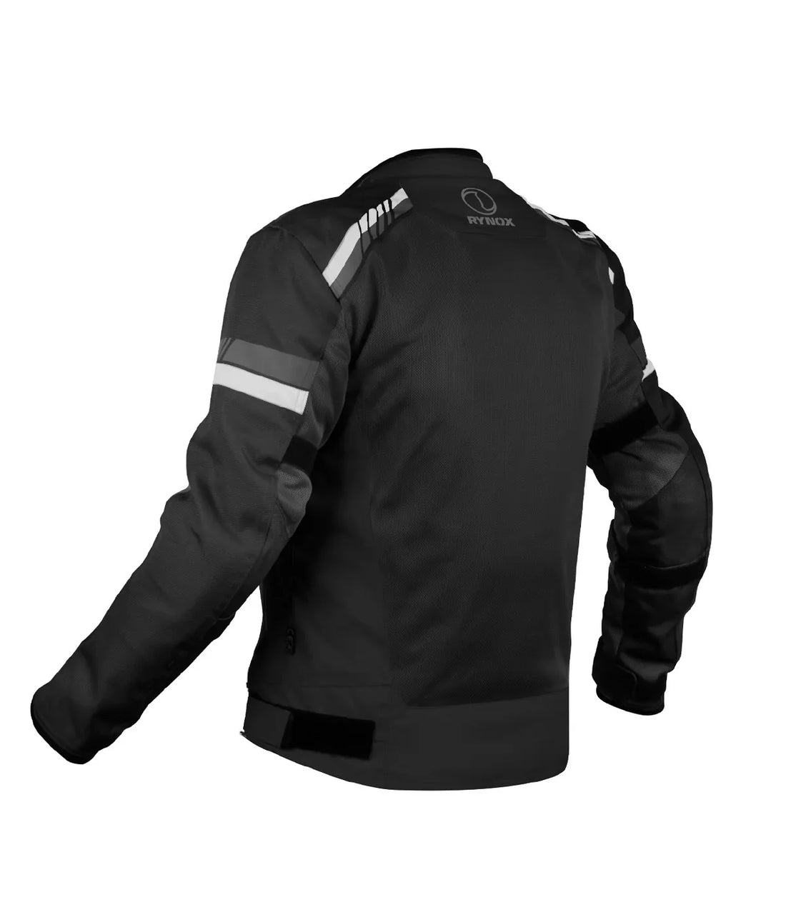 RYNOX AIR GT 4 JACKET (Black White) - AlwaysRiding