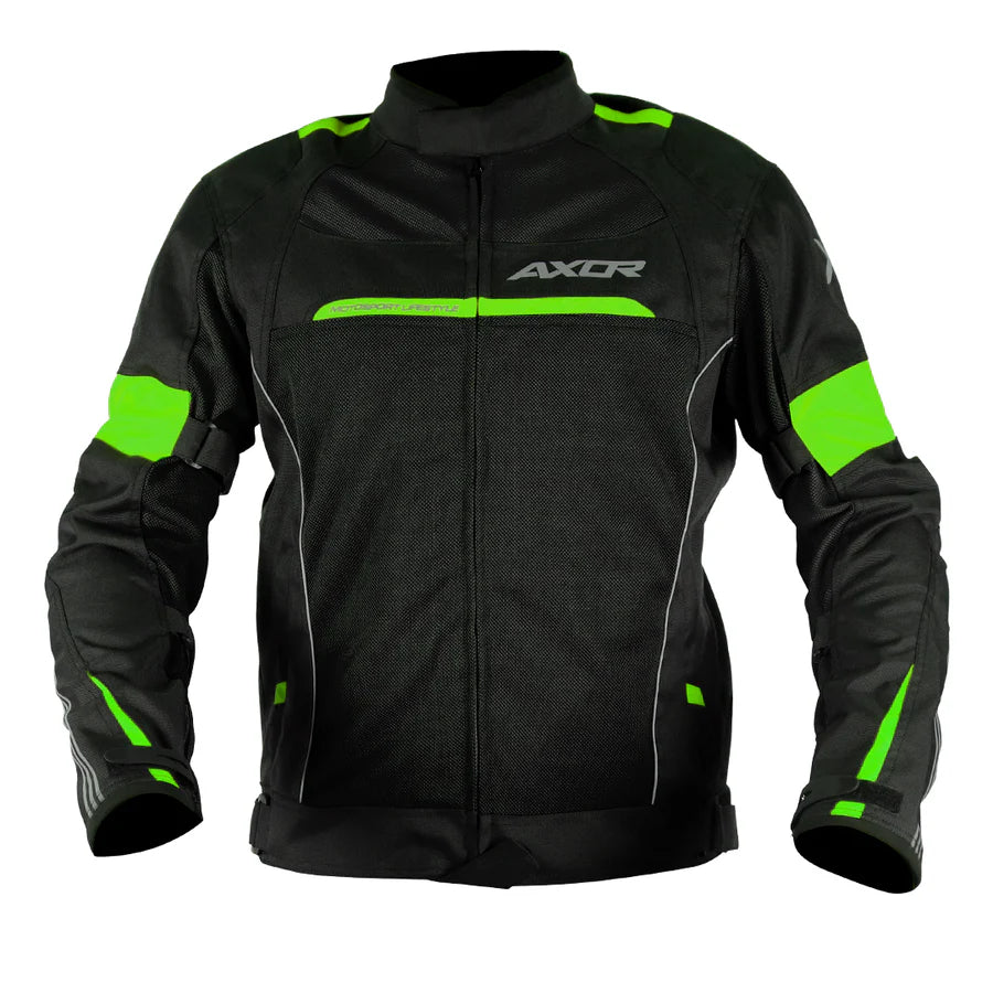 AXOR CRUISE 2 JACKET (Black Neon) - AlwaysRiding