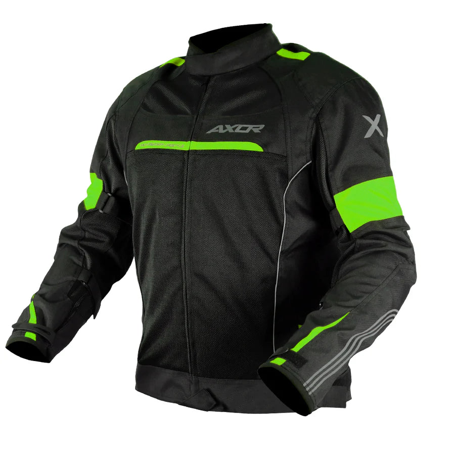 AXOR CRUISE 2 JACKET (Black Neon) - AlwaysRiding