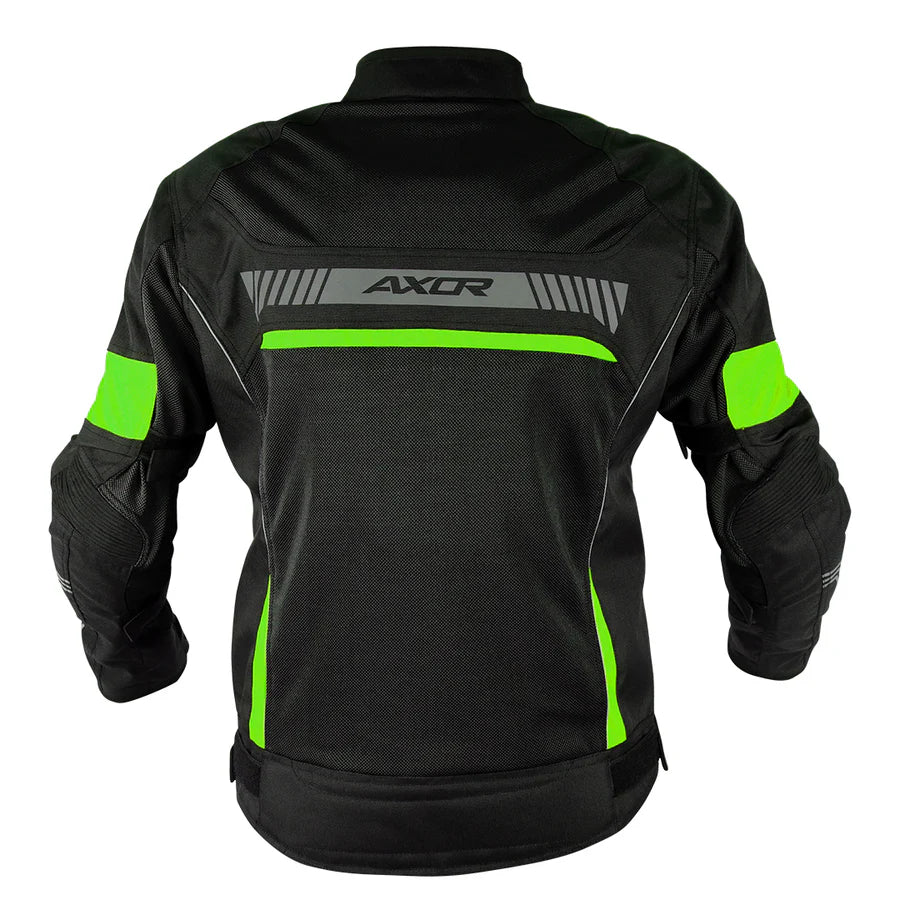 AXOR CRUISE 2 JACKET (Black Neon) - AlwaysRiding