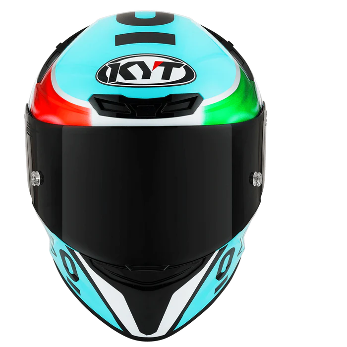 KYT TT-REVO DENNIS FOGGIA REPLICA HELMET (Gloss Blue)