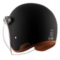 AXOR RETRO JET HELMET (Dull Black) - AlwaysRiding
