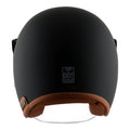 AXOR RETRO JET HELMET (Dull Black) - AlwaysRiding
