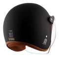 AXOR RETRO JET HELMET (Dull Black) - AlwaysRiding