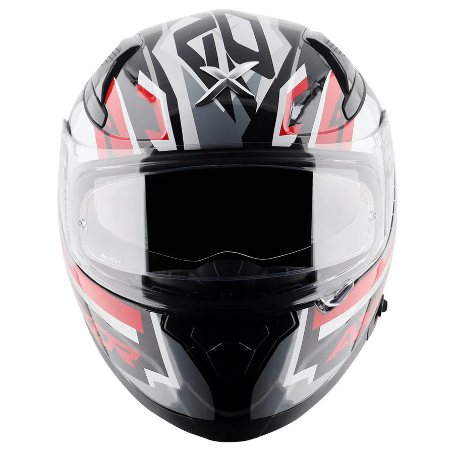 AXOR APEX STREAK HELMET (Gloss Black Red)