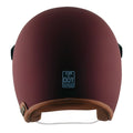 AXOR RETRO JET HELMET (Dull Chestnut Red) - AlwaysRiding