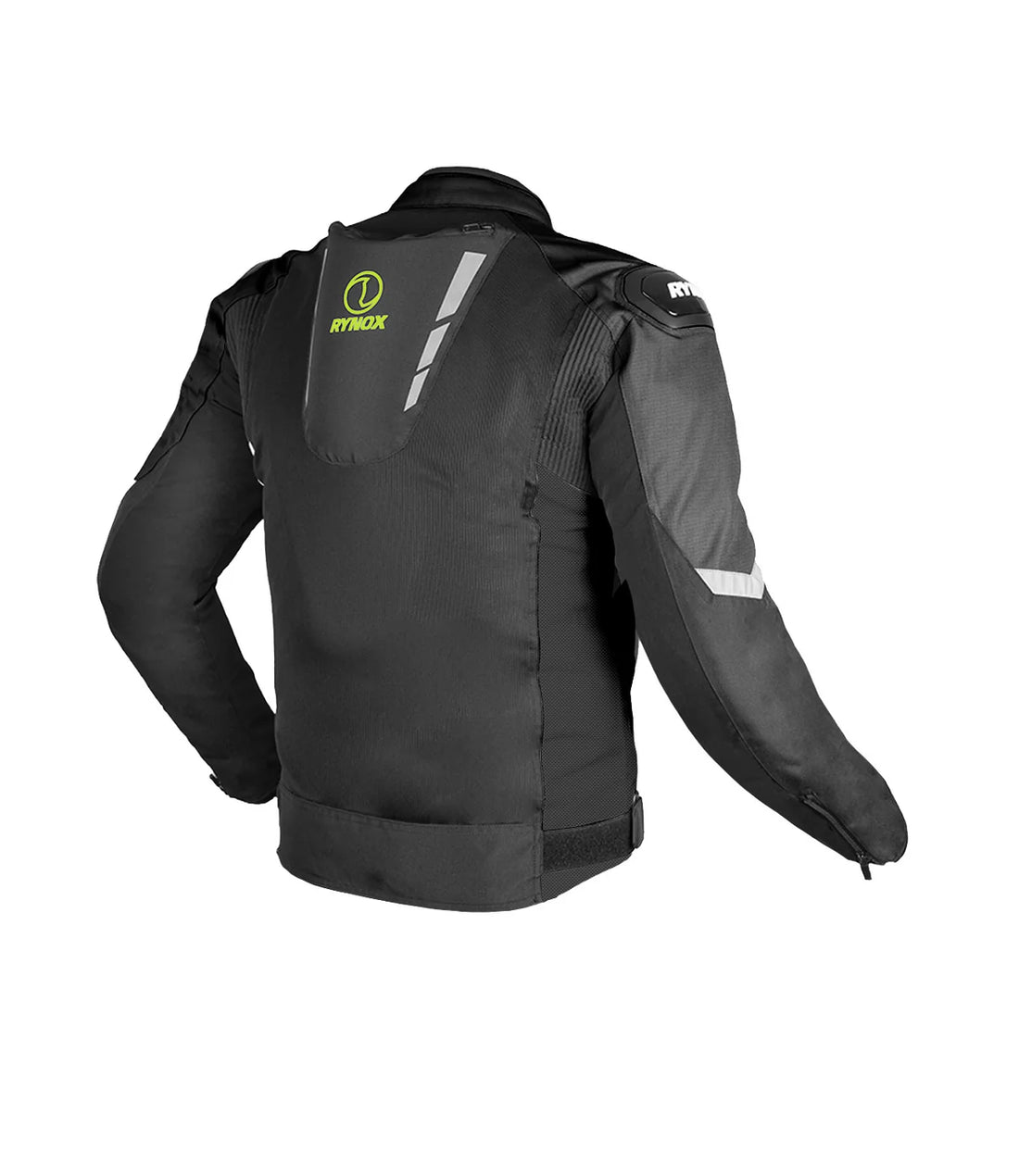 RYNOX DELTA GT JACKET (Black Hi-Viz Green)