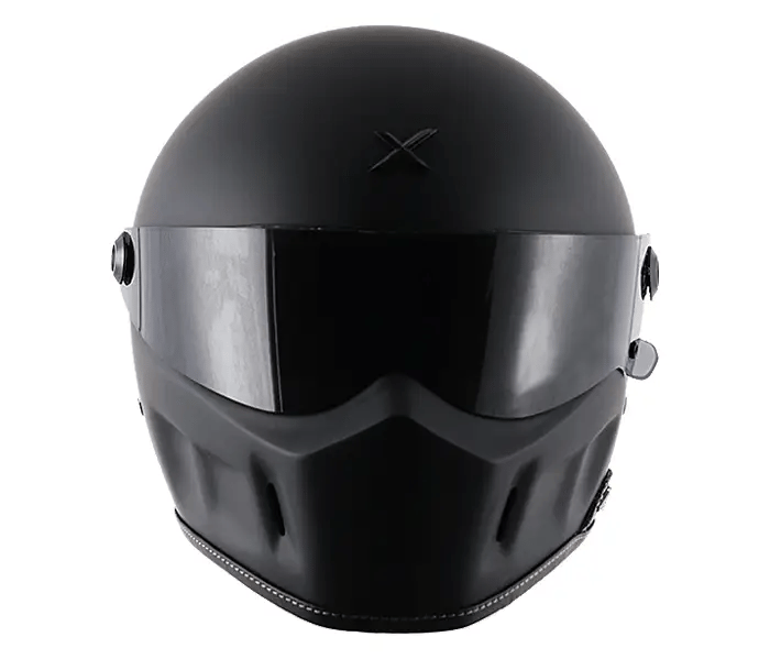 AXOR RETRO DOMINATOR HELMET (Dull Black) - Always Riding